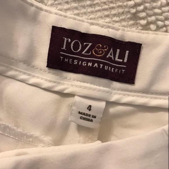White Slacks | Roz & Ali - Picture 3 of 4